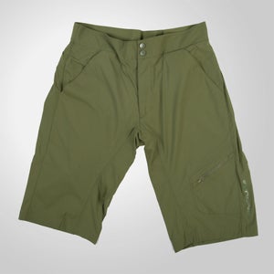 Men's Hummvee Lite Short with Liner - Olive Green - S