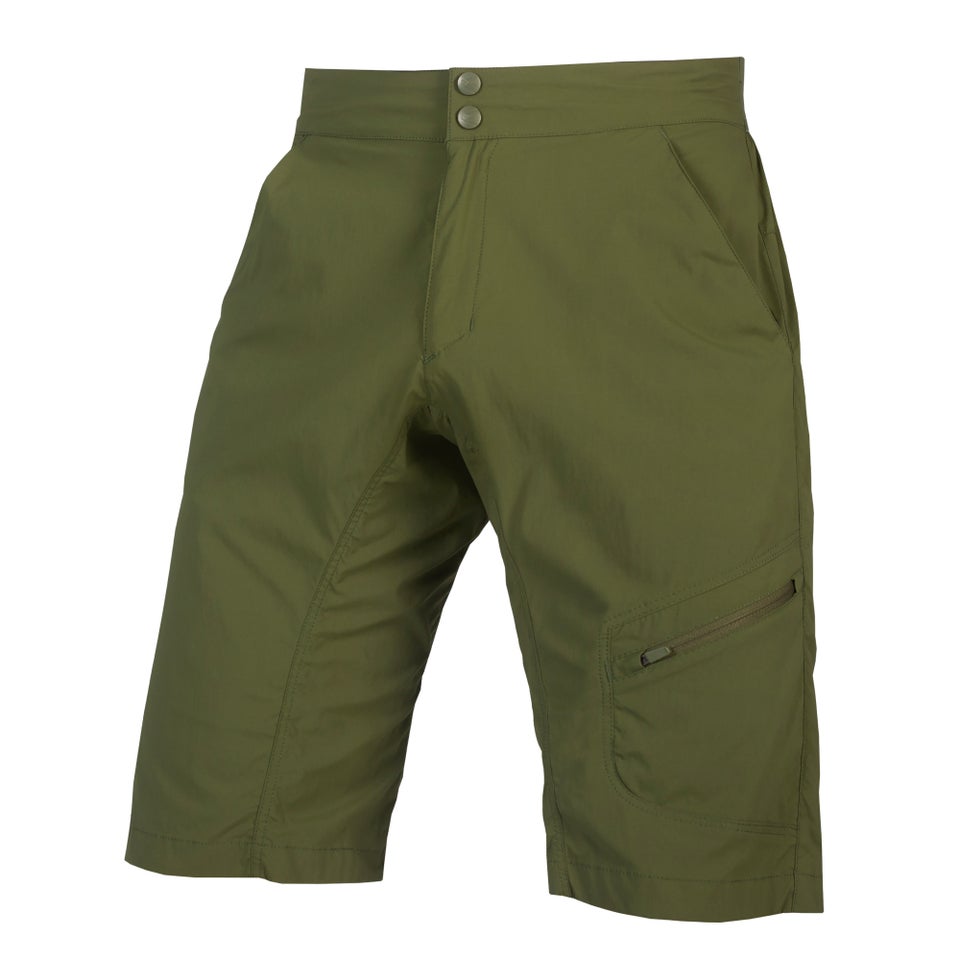 Men's Hummvee Lite Short with Liner - Olive Green
