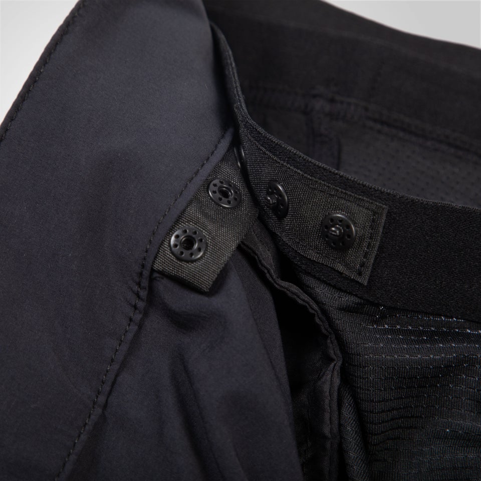 Hummvee Lite Shorts mit Innenhose für Herren - Schwarz