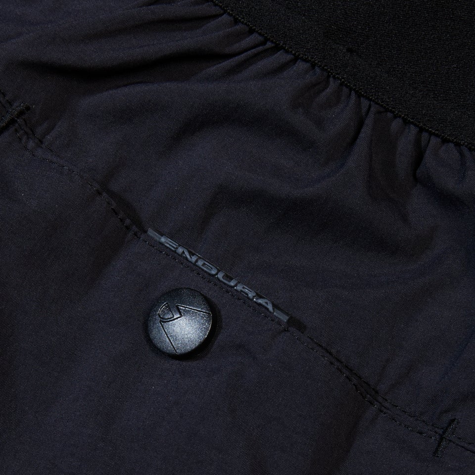 Hummvee Lite Shorts mit Innenhose für Herren - Schwarz