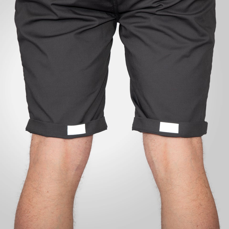 Hummvee Chino Shorts mit Innenshort für Herren - Grau