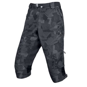 Men's Hummvee 3/4 Shorts II (With Liner) - Gray Camo - XXL