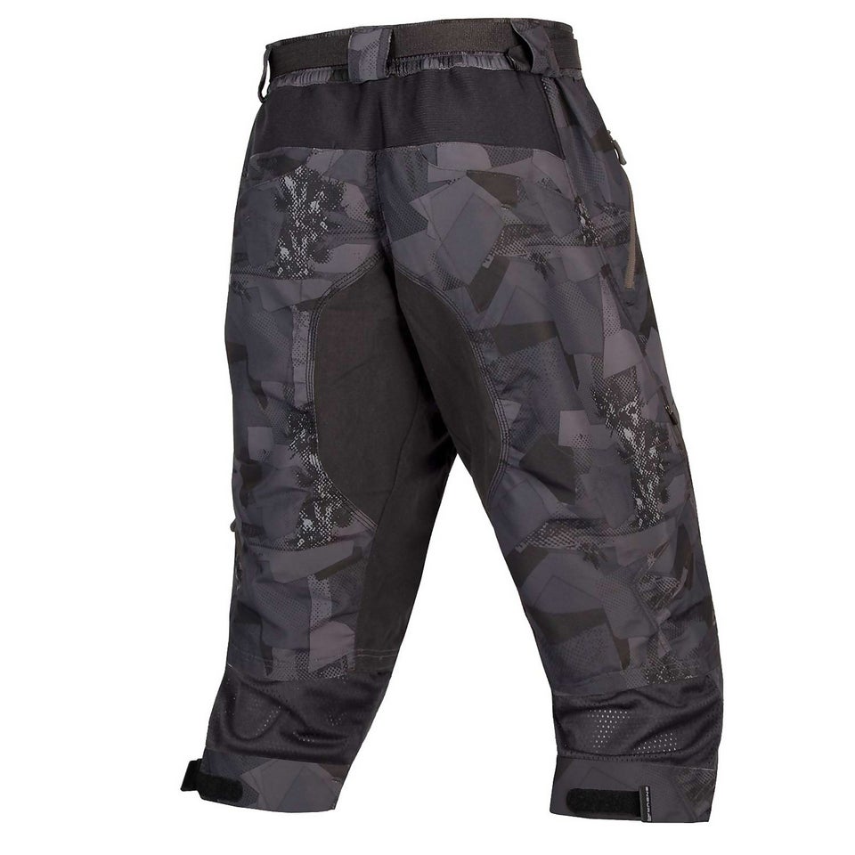 Men's Hummvee 3/4 Shorts II (With Liner) - Gray Camo