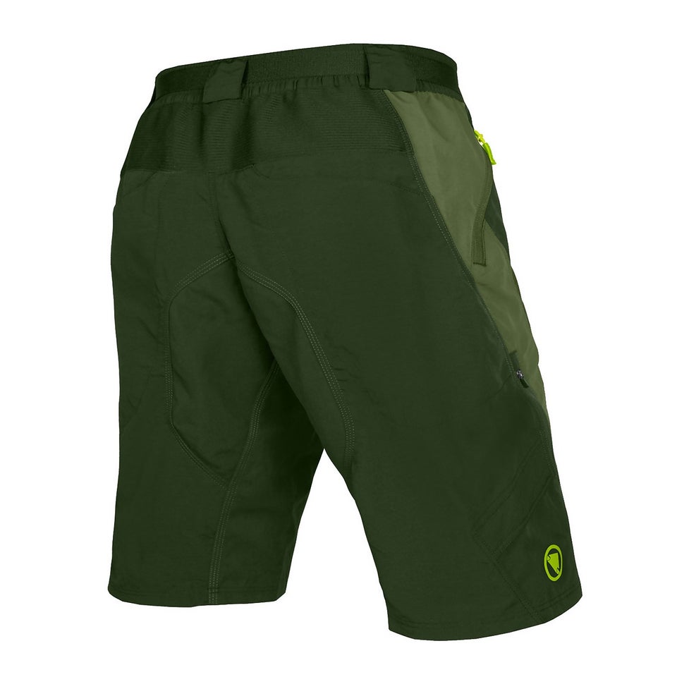 Men's Hummvee Shorts II (With Liner) - Olive Green
