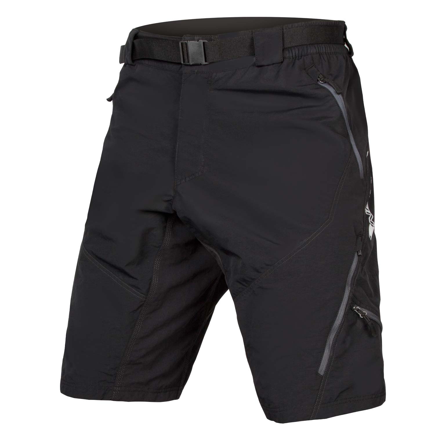 Men's Hummvee Shorts II (With Liner) - Black | Endura US