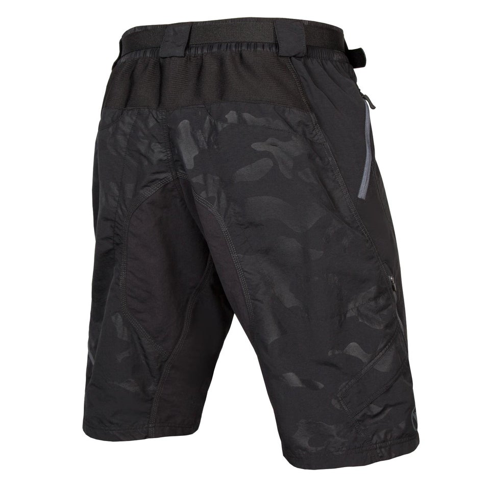 Men's Hummvee Shorts II (With Liner) - Black Camo