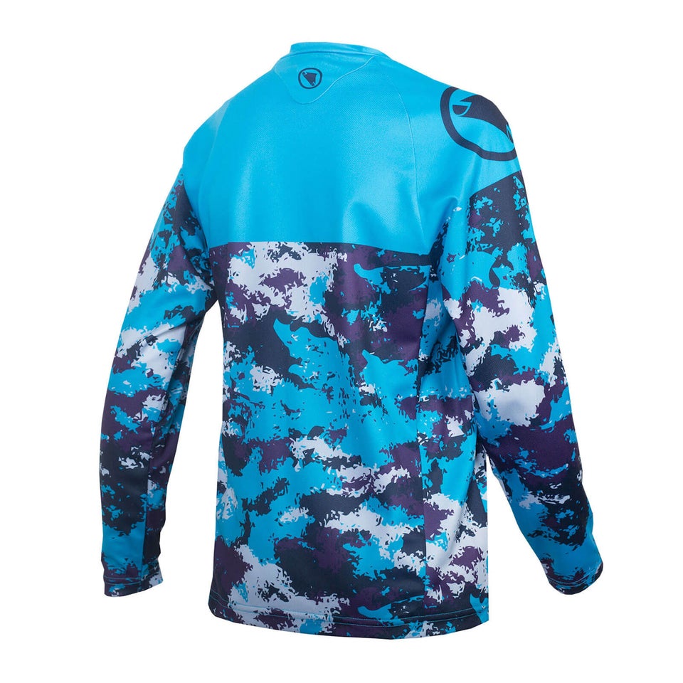 Kids MT500JR L/S Jersey - Electric Blue
