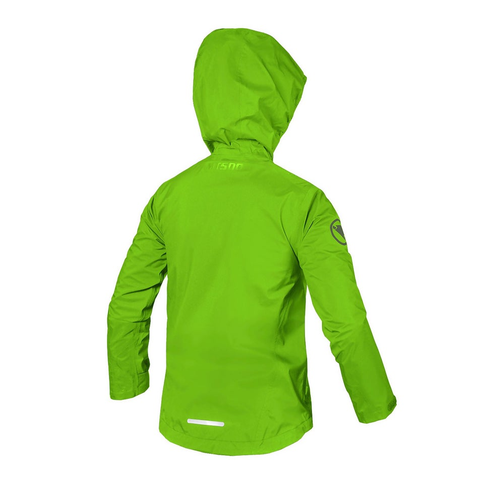 Kids MT500 Waterproof Jacket - Hi-Viz Green