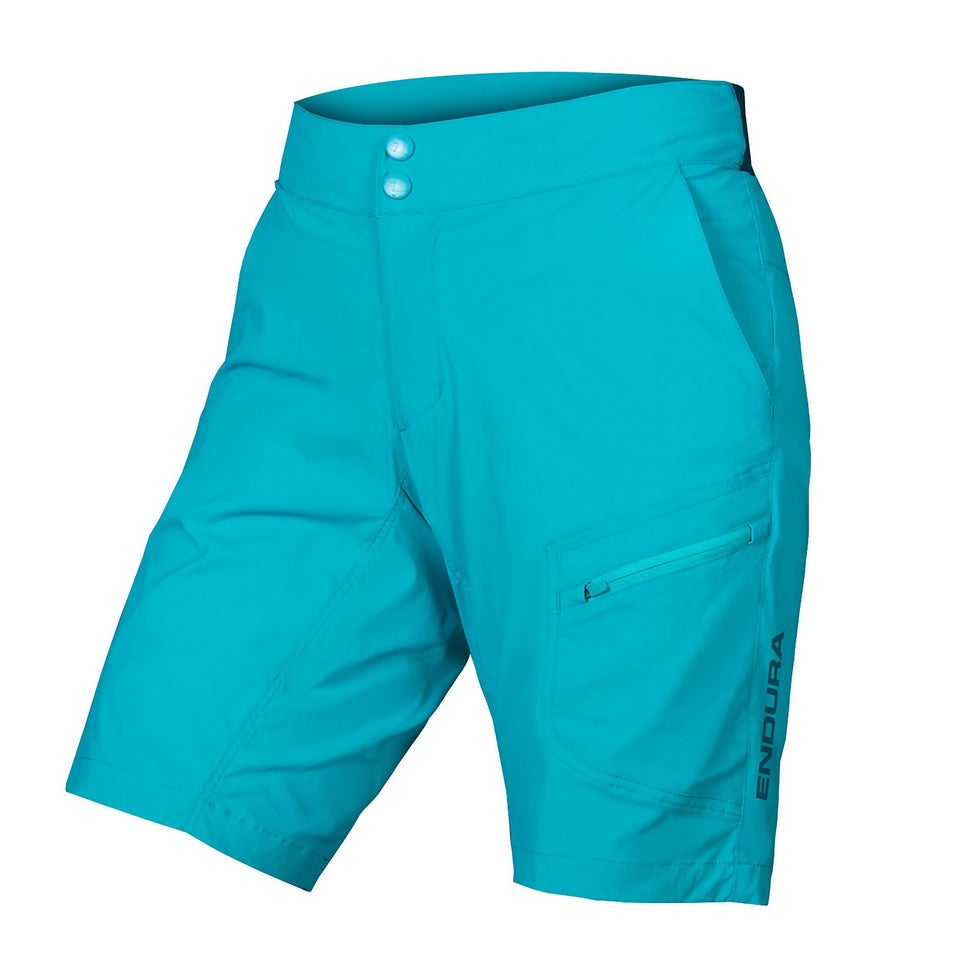Women's Hummvee Lite Shorts (With Liner) - Pacific Blue