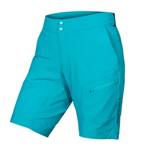 Women's Hummvee Lite Shorts (With Liner) - Pacific Blue - XL