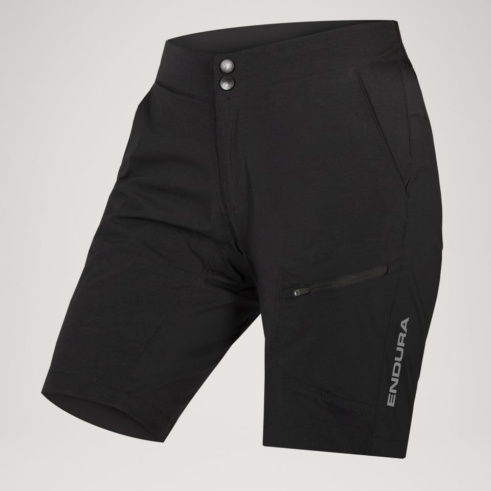 Women's Hummvee Lite Shorts (With Liner) - Black