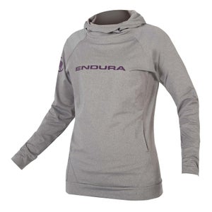 ENDURA WMS SINGLETRACK HOODIE GY - L