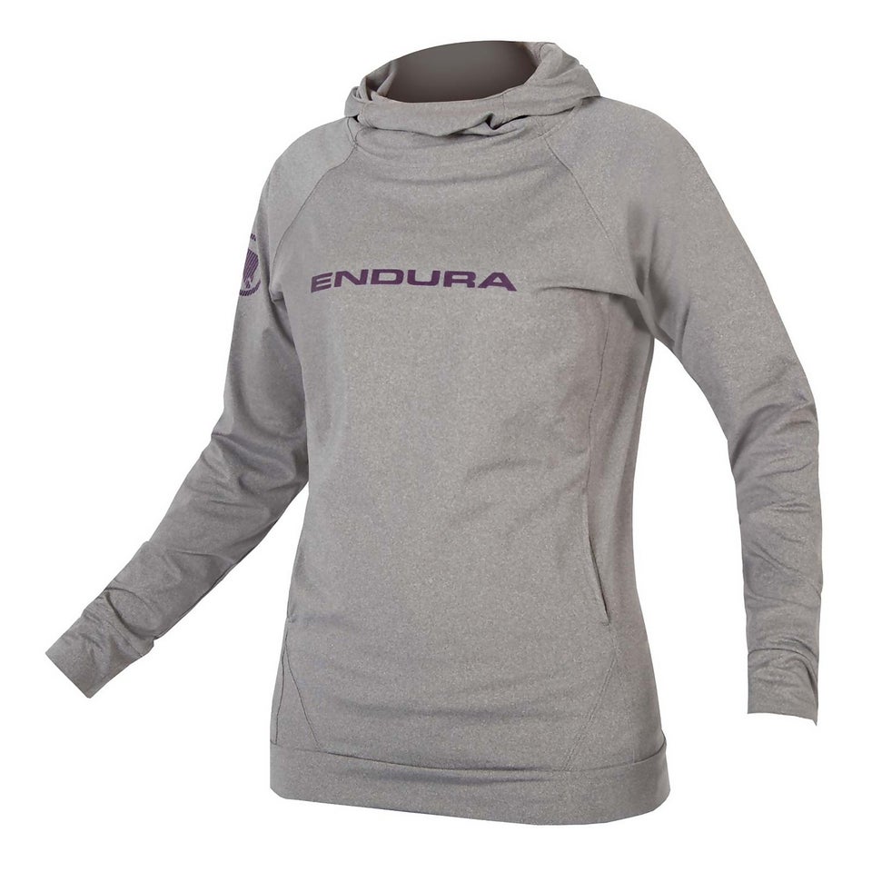 ENDURA WMS SINGLETRACK HOODIE GY
