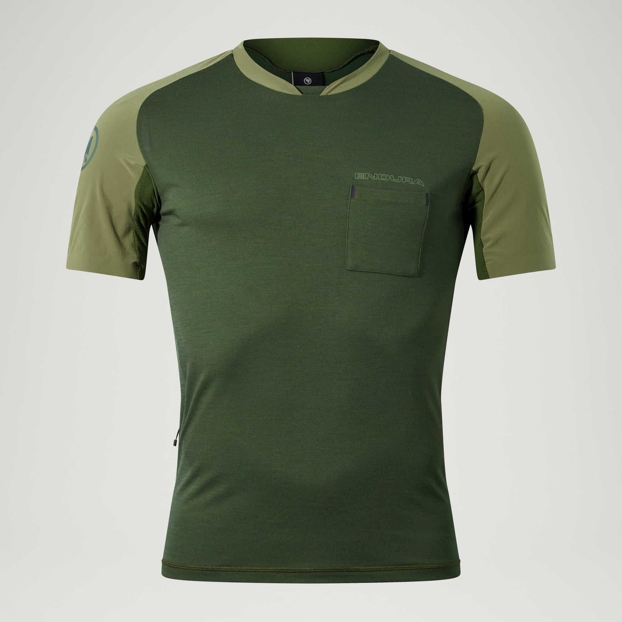 Men's GV500 Foyle Tech Tee - Olive Green | Endura US