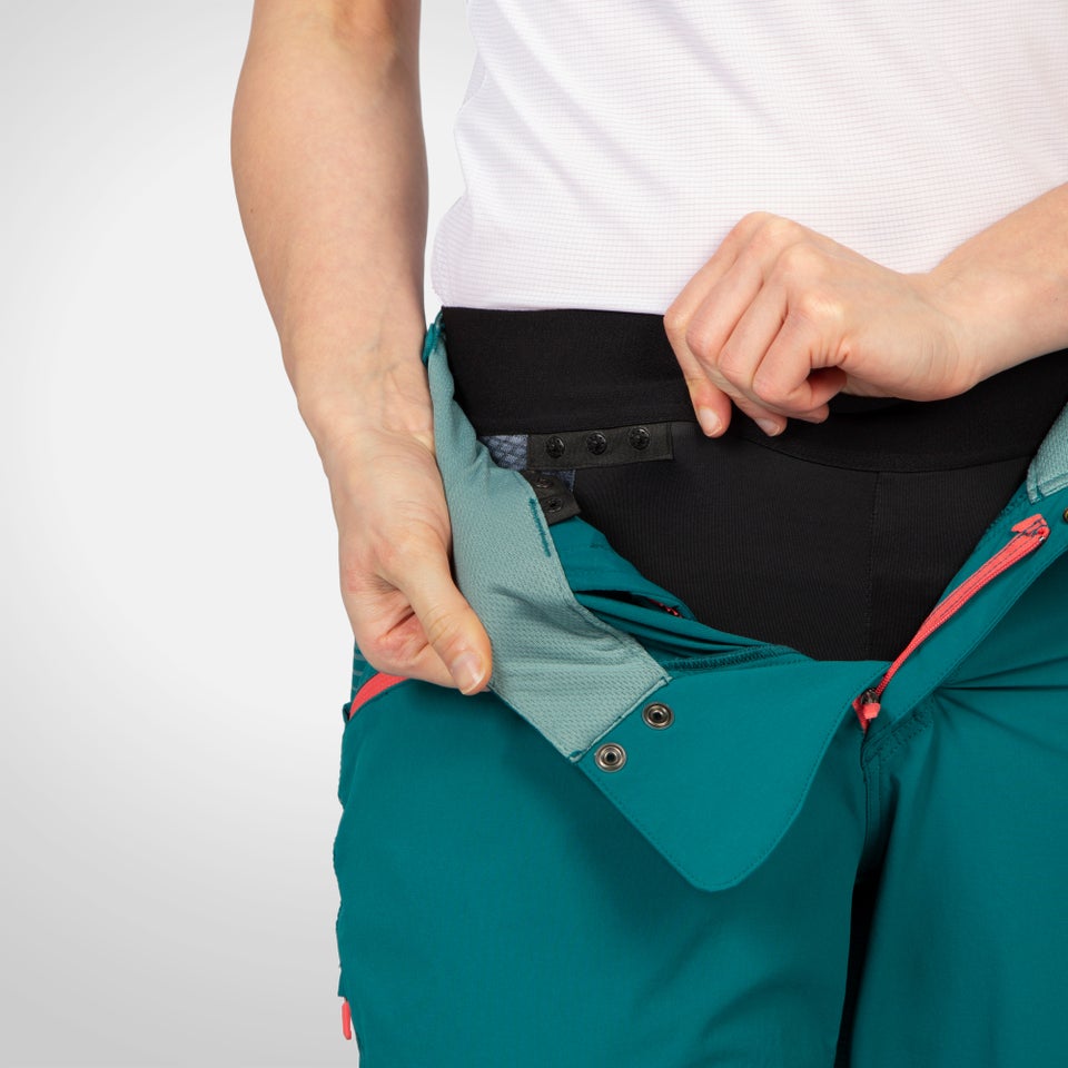 SingleTrack Liner Short für Damen - Schwarz