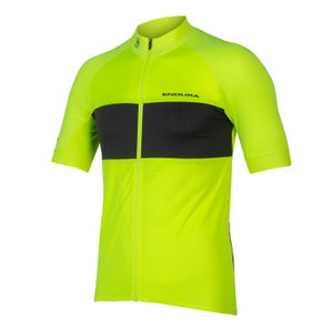 Men's FS260 S/S Jersey II - Bright Yellow - S (Relaxed Fit)