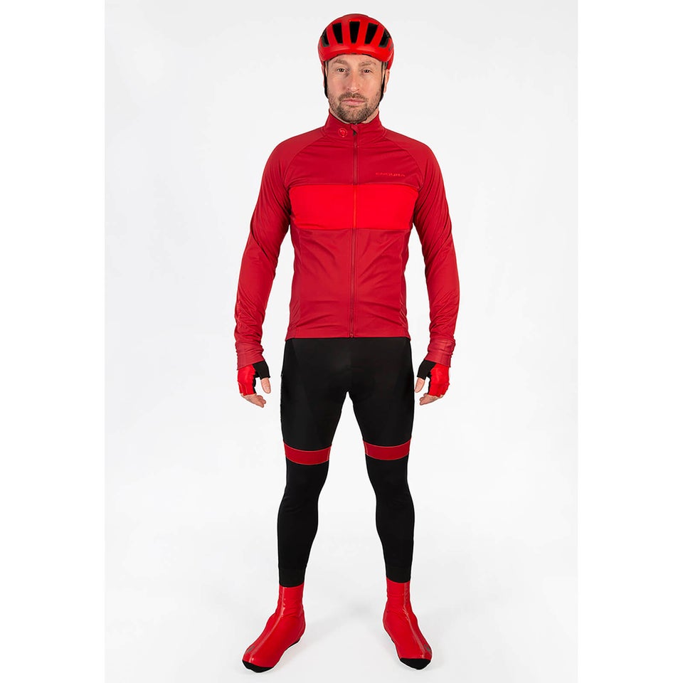 Men's FS260 Jetstream L/S Jersey II - Rust Red