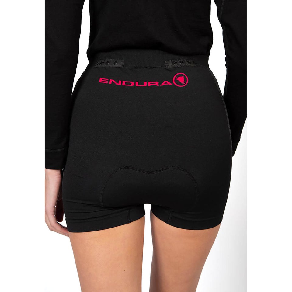 Women's Engineered Padded Boxers (Clickfast™ Compatible) - Black