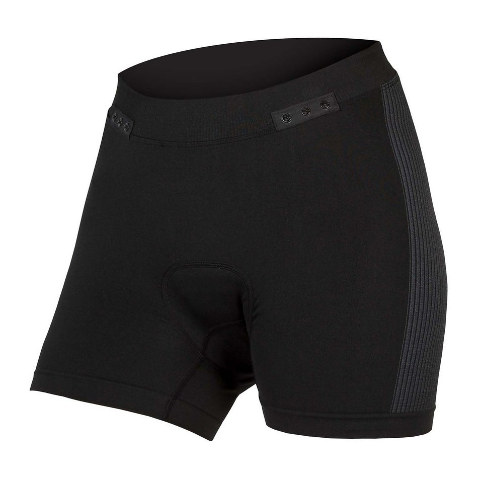 Women's Engineered Padded Boxers (Clickfast™ Compatible) - Black