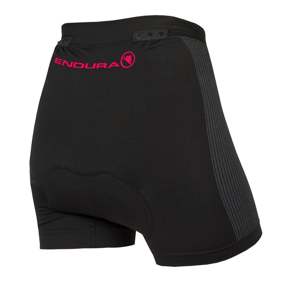 Women's Engineered Padded Boxers (Clickfast™ Compatible) - Black
