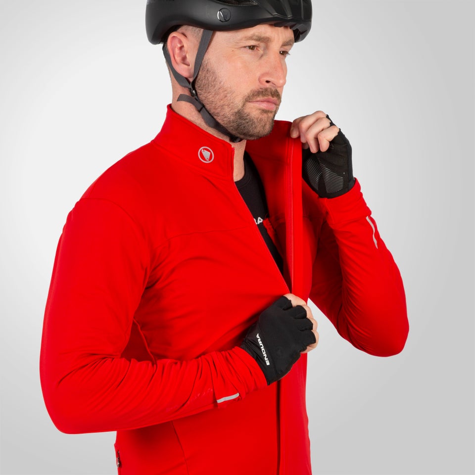 Men's Xtract Roubaix L/S Jersey - Red