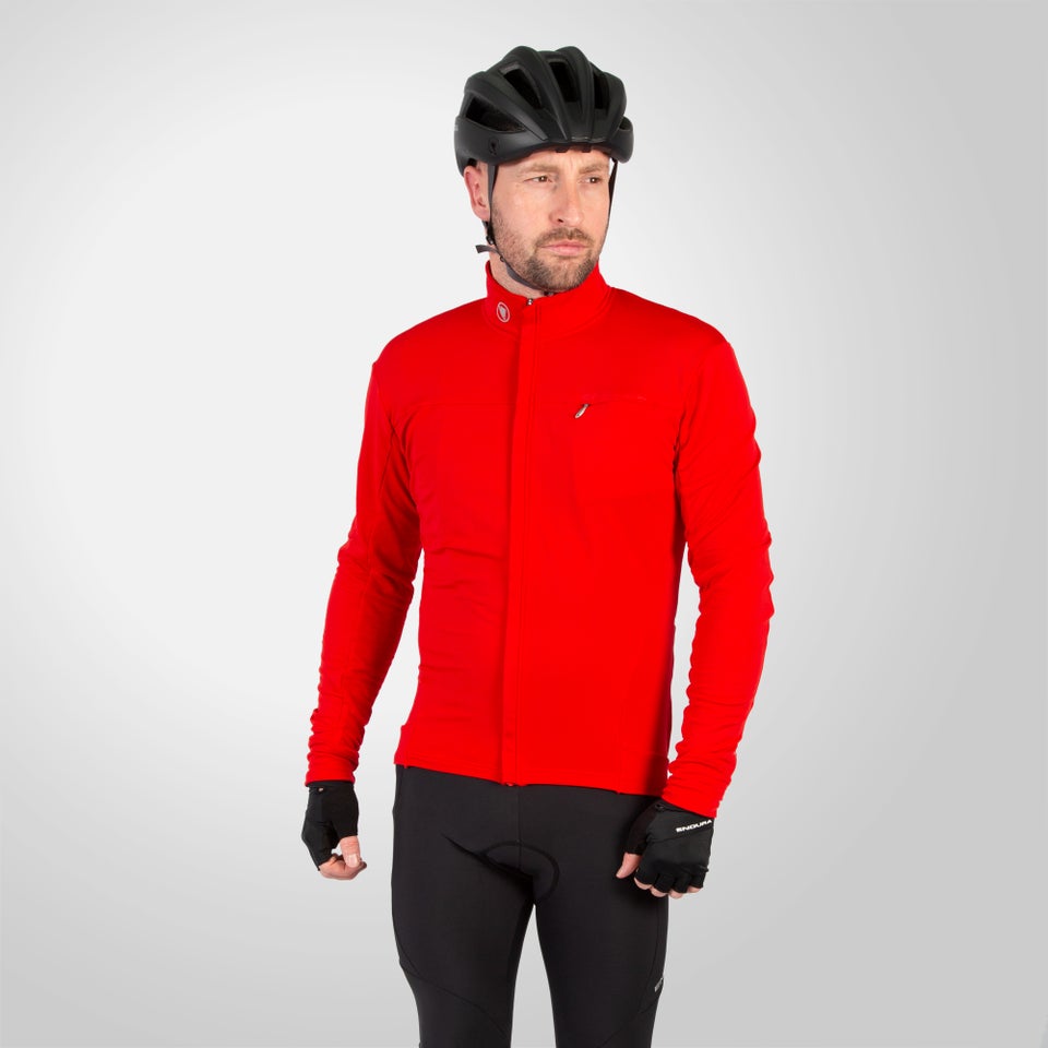 Men's Xtract Roubaix L/S Jersey - Red
