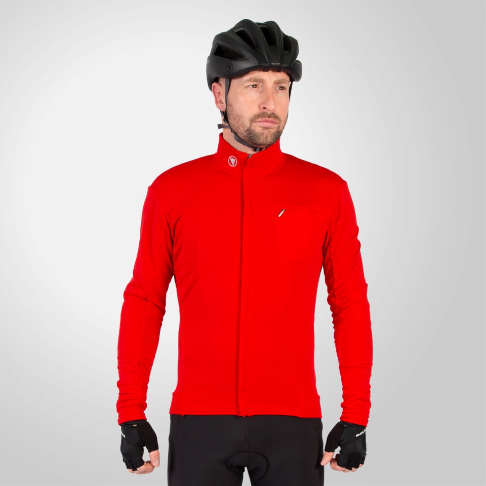 Men's Xtract Roubaix L/S Jersey - Red