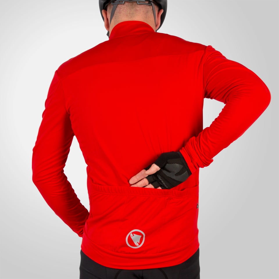 Men's Xtract Roubaix L/S Jersey - Red