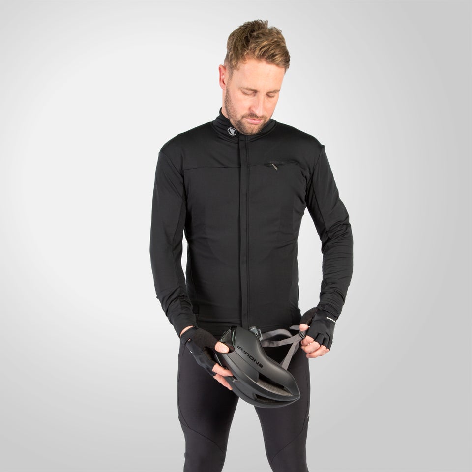 Men's Xtract Roubaix L/S Jersey - Black