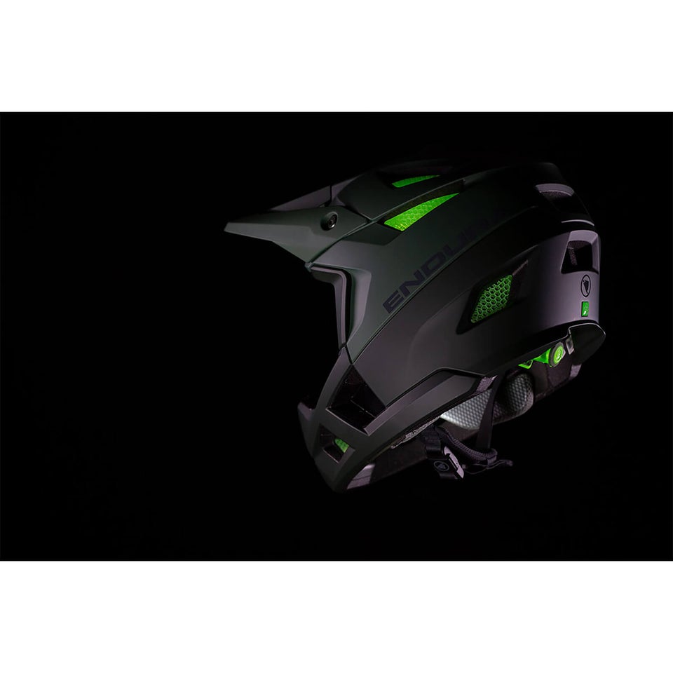 MT500 Full Face Helm - Schwarz