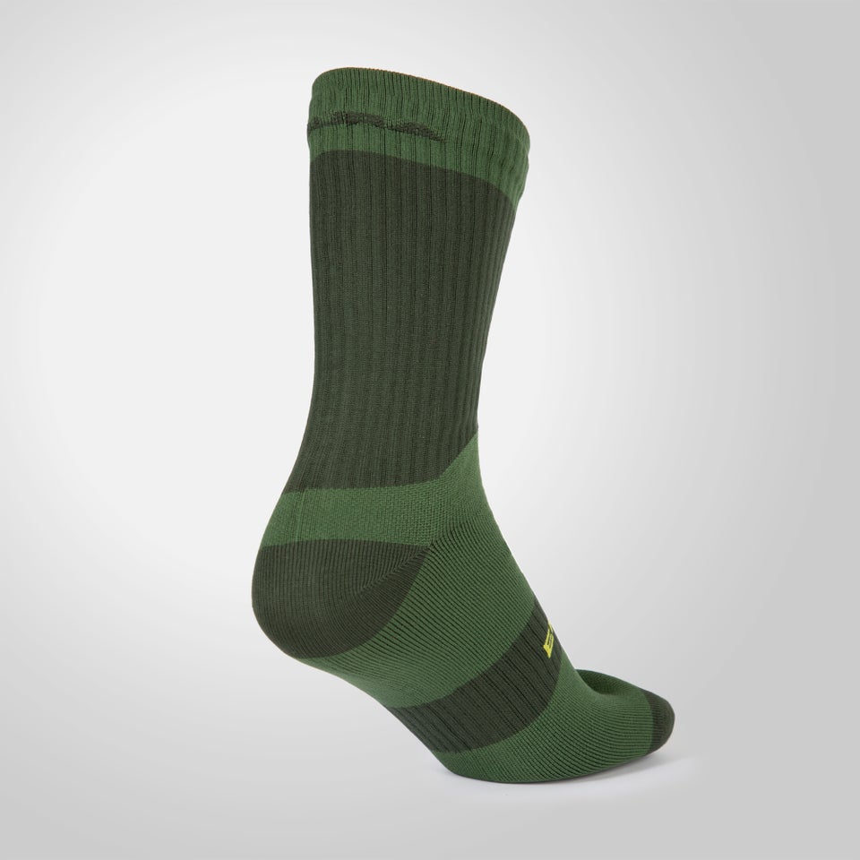 Unisex Hummvee Waterproof Socks II - Forest Green
