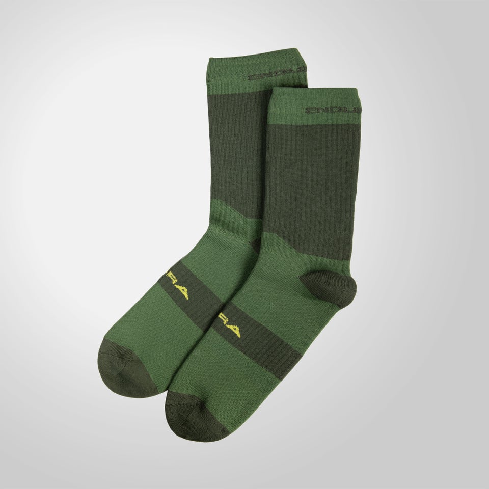Unisex Hummvee Waterproof Socks II - Forest Green