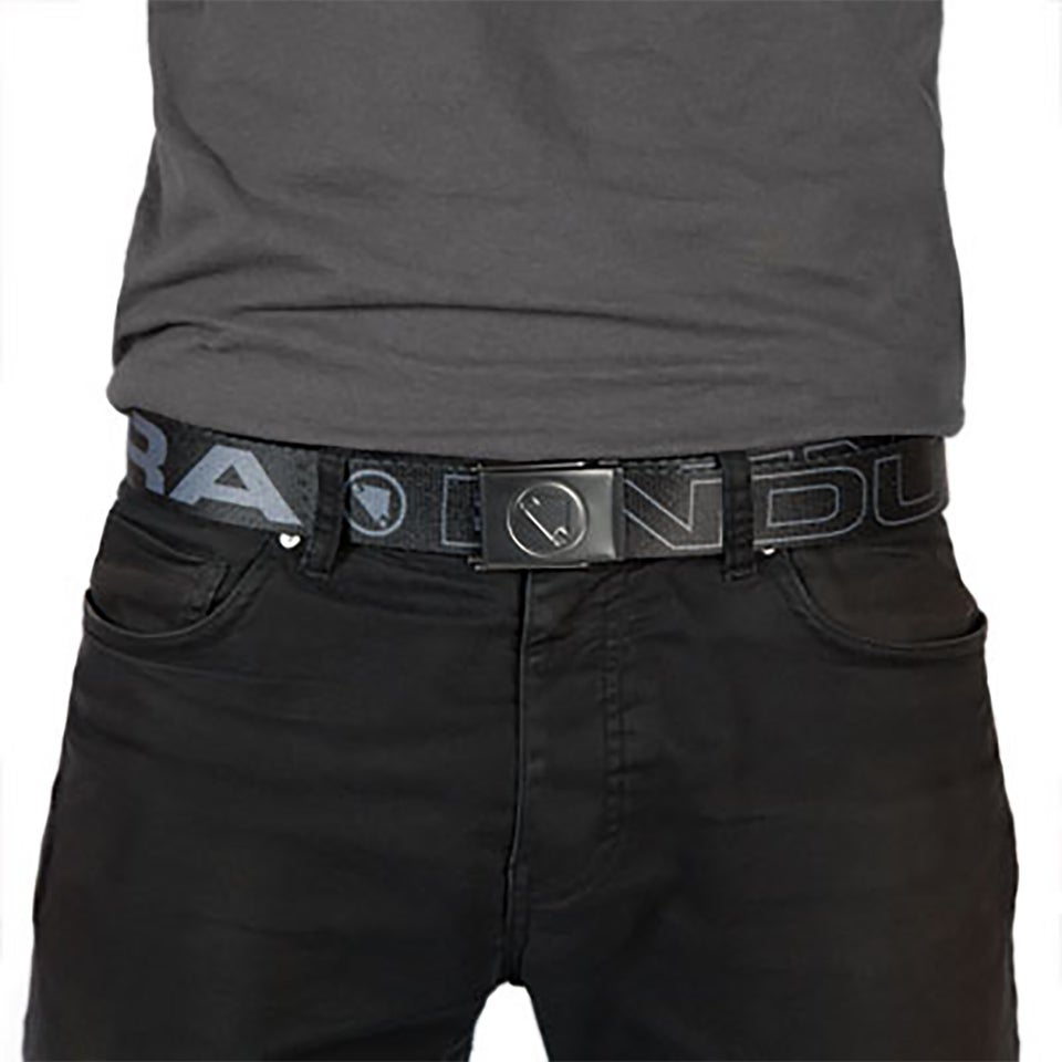 One Clan Webbing Belt - Black