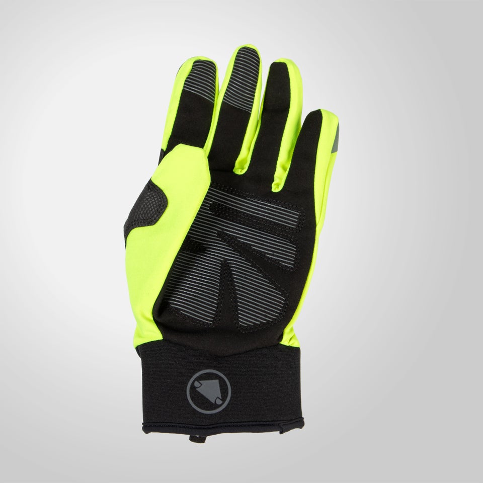 Strike Waterproof Gloves - Bright Yellow