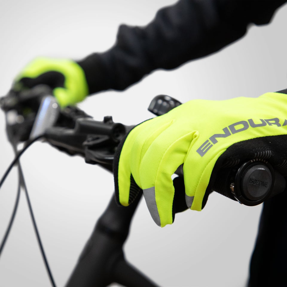Strike Waterproof Gloves - Bright Yellow
