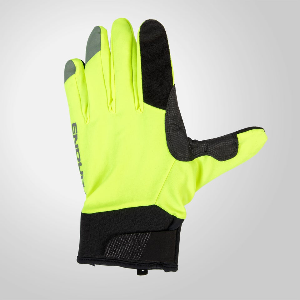 Strike Waterproof Gloves - Bright Yellow