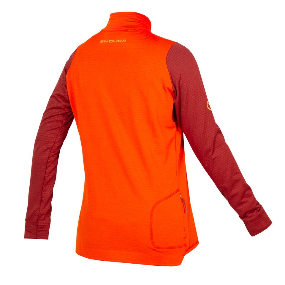 SingleTrack Fleece für Damen - Paprika