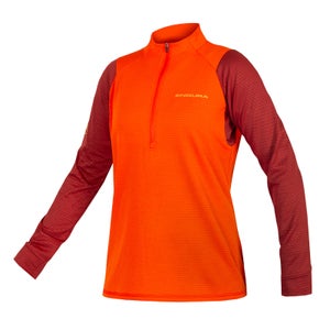 SingleTrack Fleece für Damen - Paprika - XXL