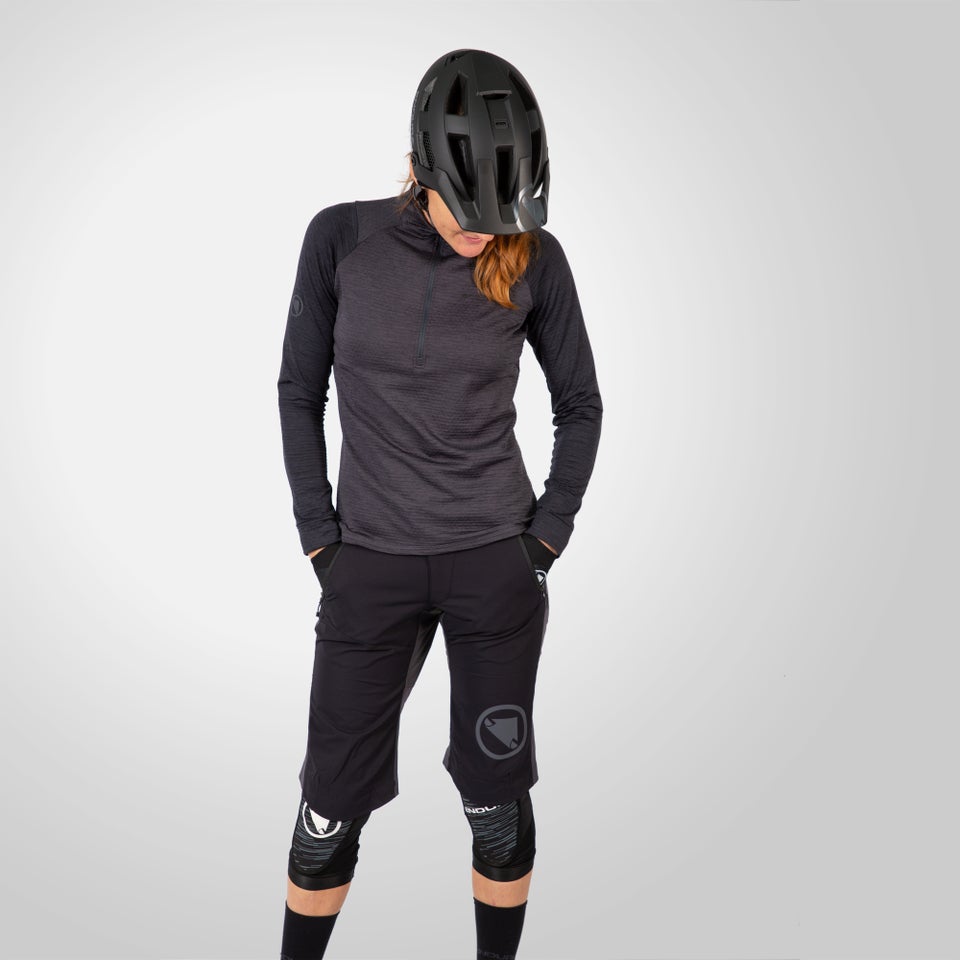 Women's SingleTrack Fleece - Black