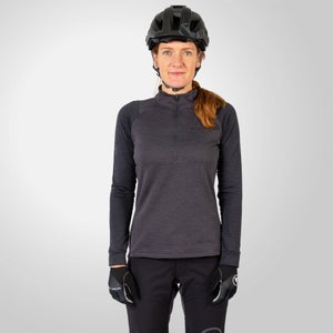 Women's SingleTrack Fleece - Black - XXL