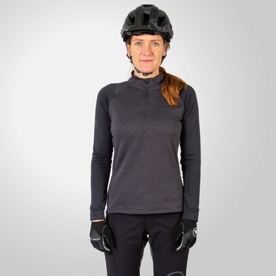 Women's SingleTrack Fleece - Black