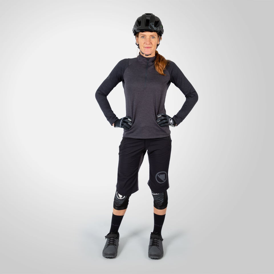 Women's SingleTrack Fleece - Black