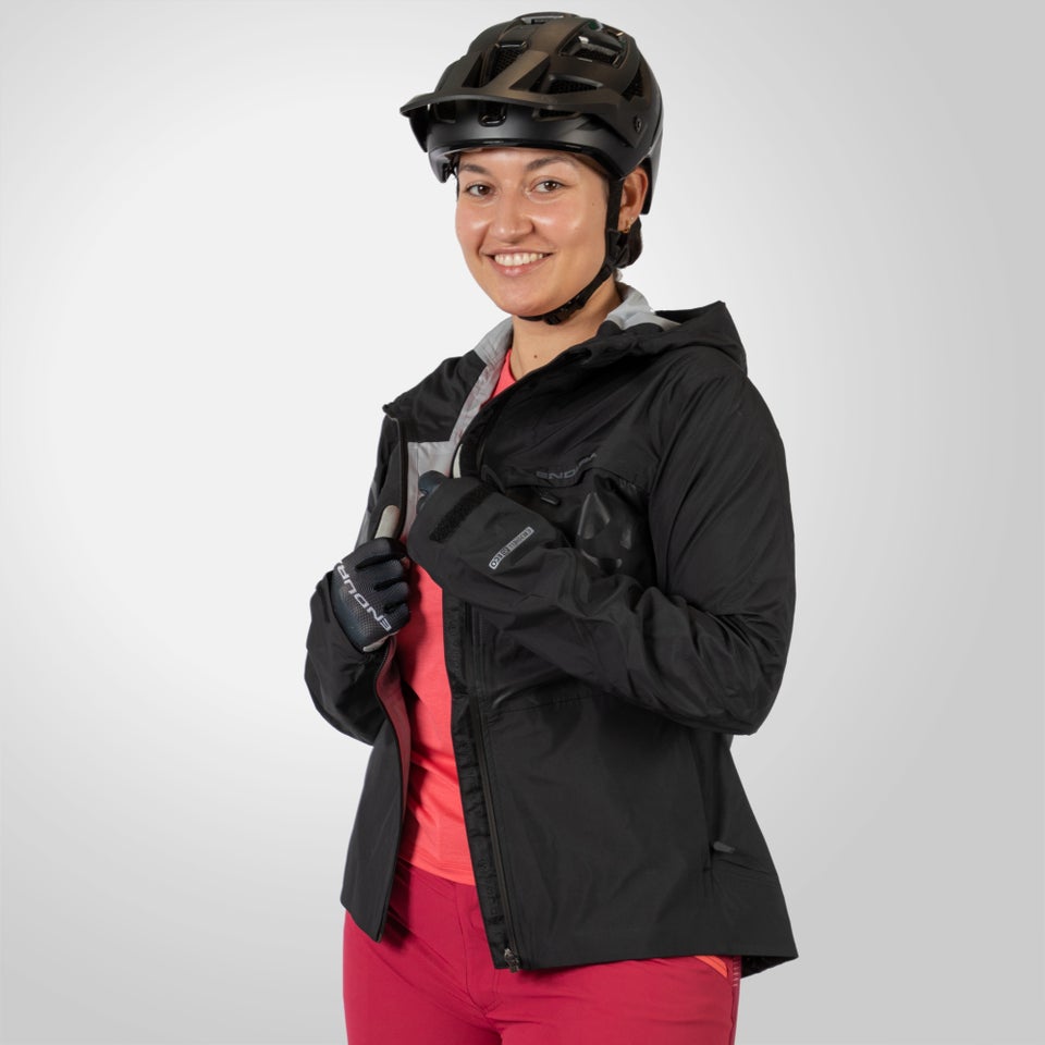 Women's SingleTrack Waterproof Jacket II - Black