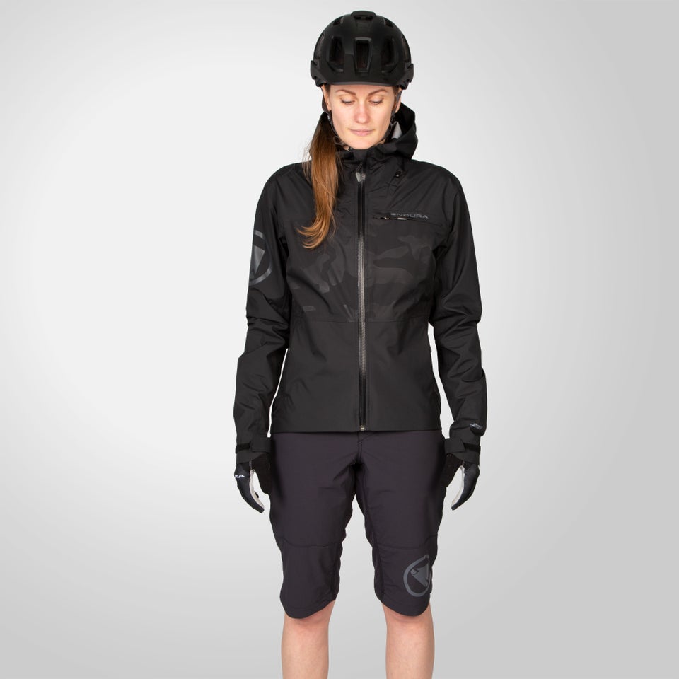 Women's SingleTrack Waterproof Jacket II - Black