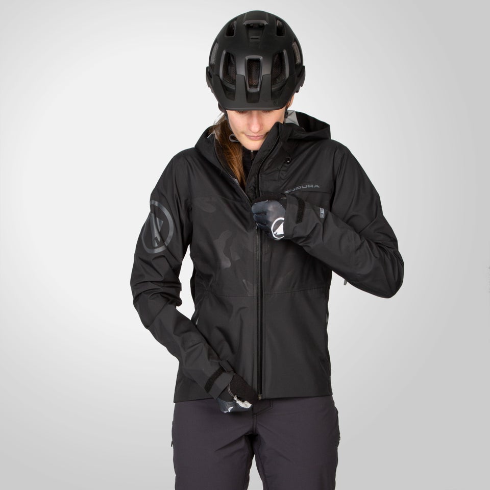Women's SingleTrack Waterproof Jacket II - Black