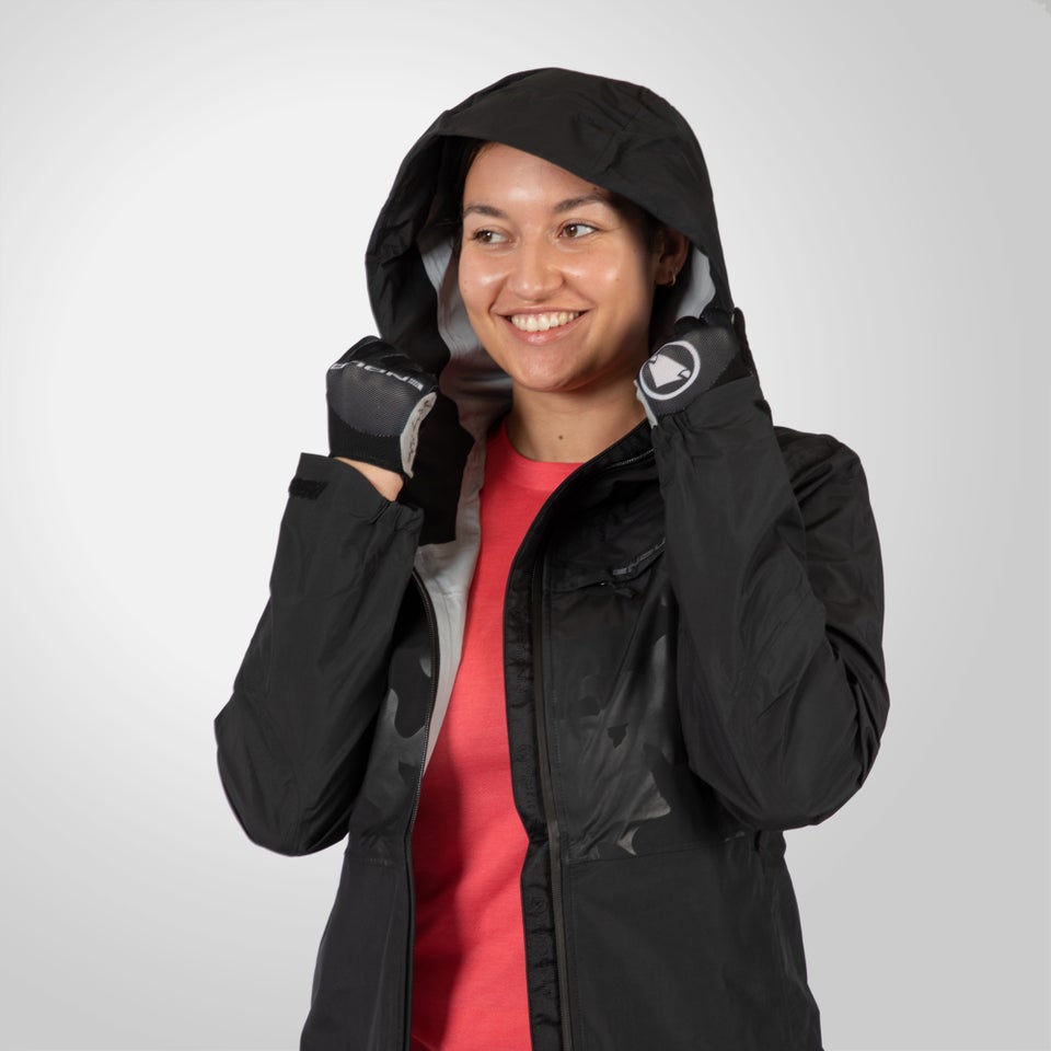 Women's SingleTrack Waterproof Jacket II - Black