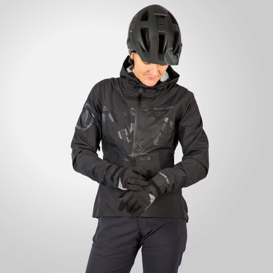 Women's SingleTrack Waterproof Jacket II - Black