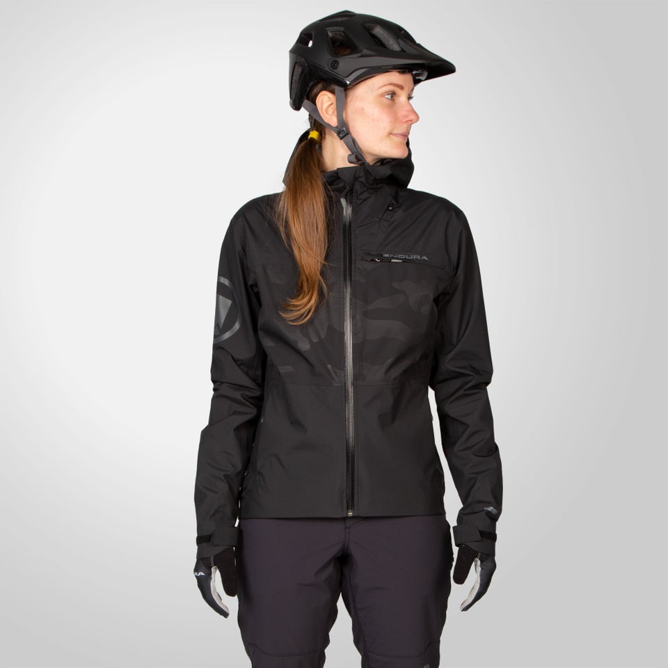 Women's SingleTrack Waterproof Jacket II - Black