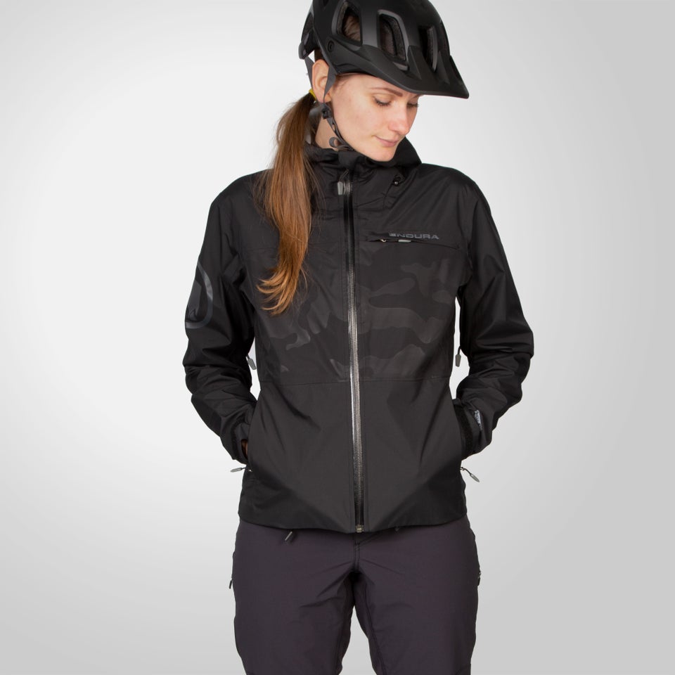 Women's SingleTrack Waterproof Jacket II - Black