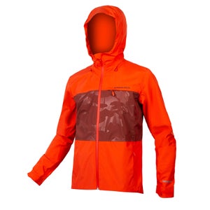 Men's SingleTrack Waterproof Jacket II - Paprika - S